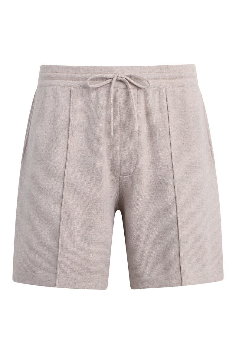 Double Knit Cotton & Cashmere Drawstring Shorts, Alternate, color, FLORENCE