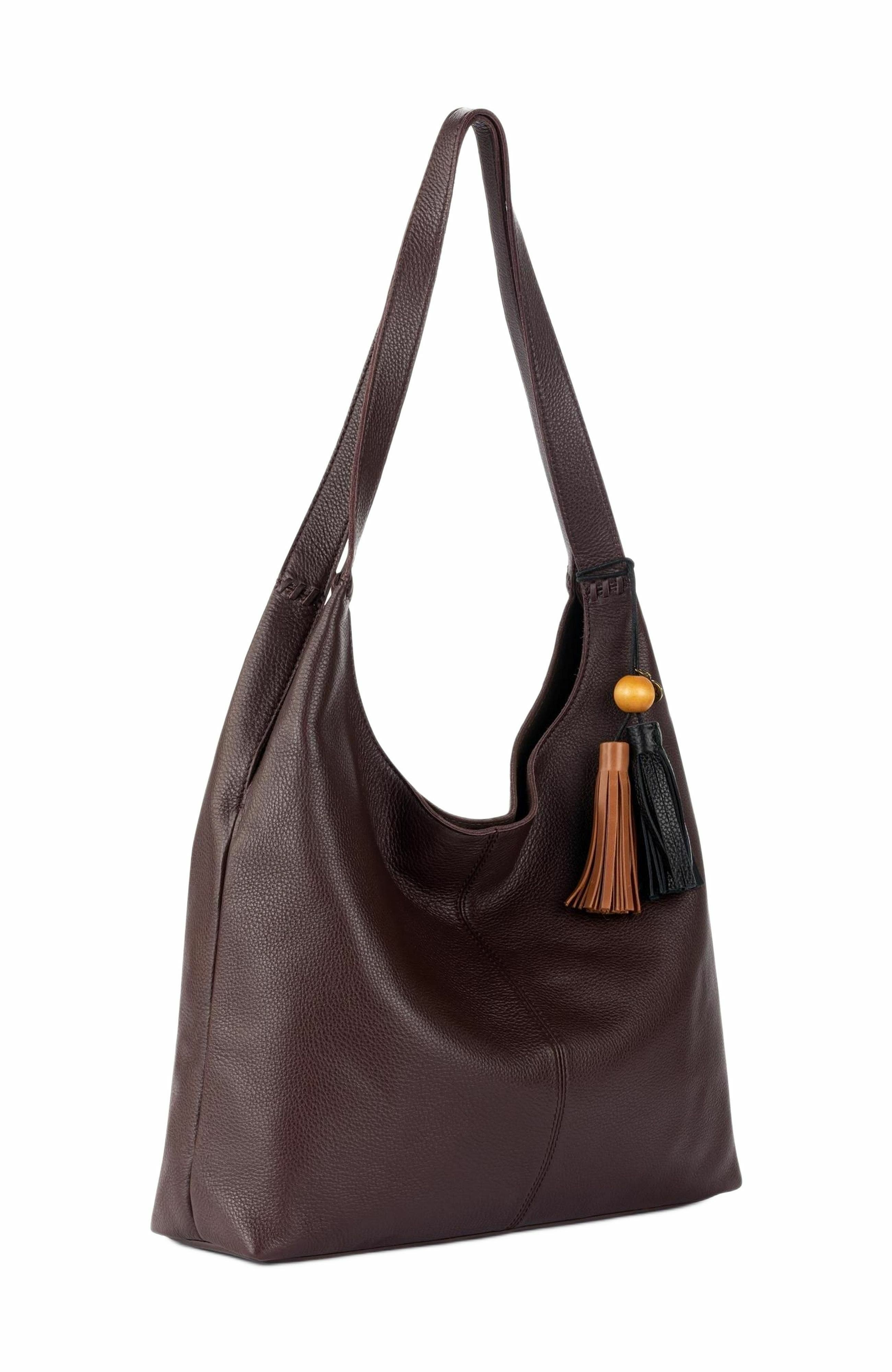 The Sak Huntley Hobo Bag, Alternate, color, Mahogany