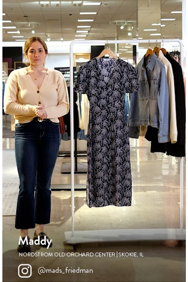 Floral Print Midi Dress video