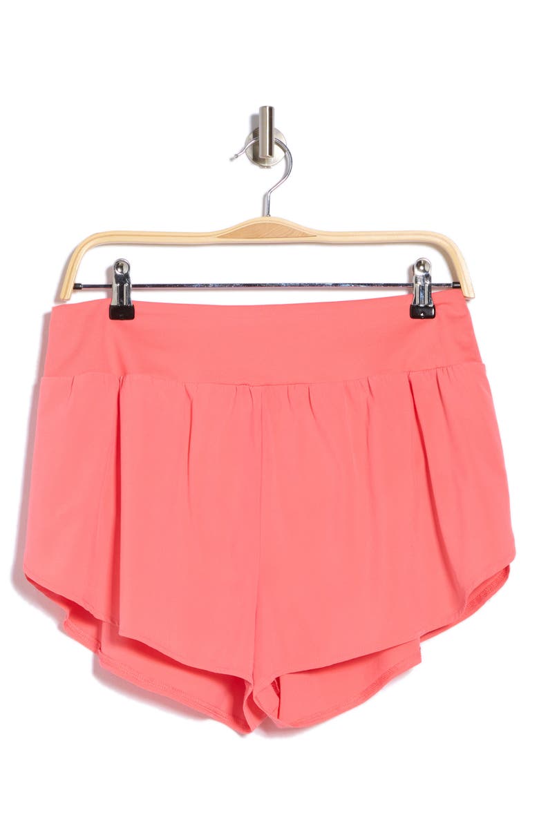 Z by Zella Elevate Pull-On Shorts, Alternate, color, Coral Sugar