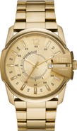 DIESEL® Master Chief Three Hand Bracelet Watch, 45mm