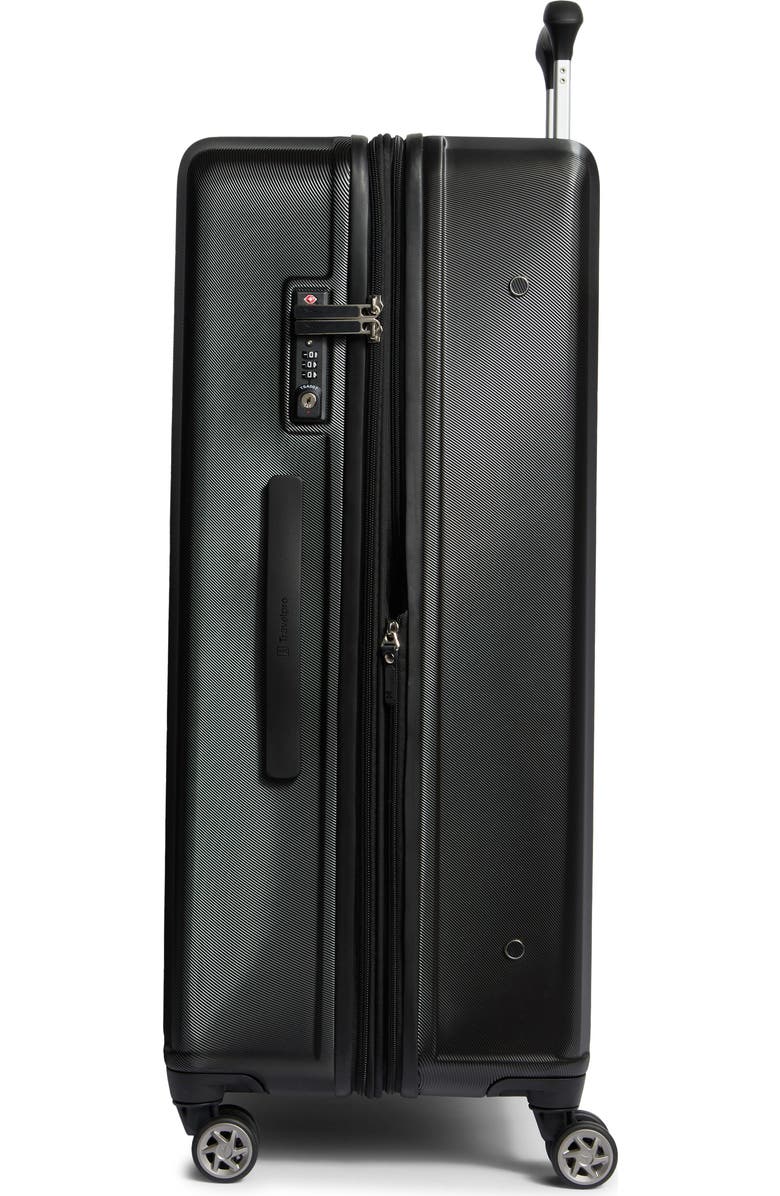 TRAVELPRO WAB 6 Large Check-In Expandable Hardside Spinner Suitcase, Alternate, color, Black