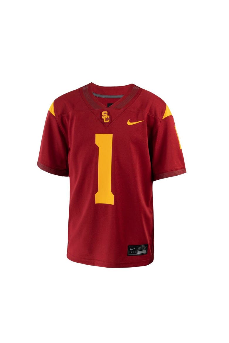 Preschool Nike Cardinal USC Trojans Untouchable Replica Football Jersey, Alternate, color, Cardinal