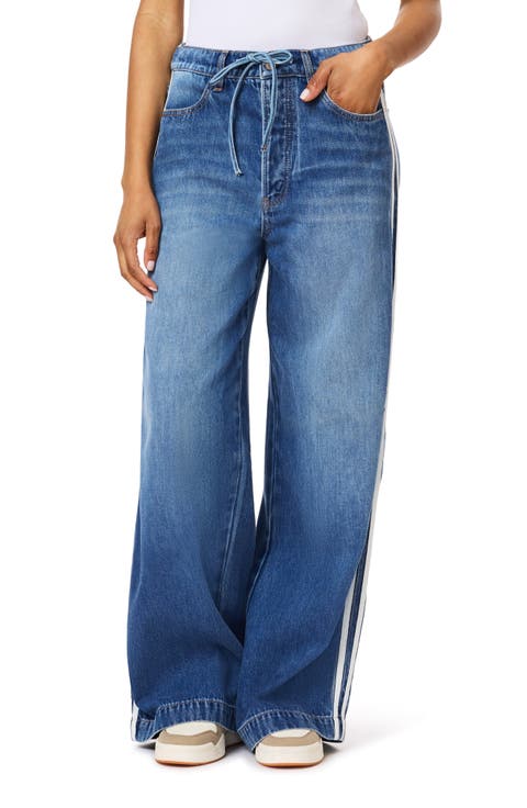 The Baggy High Waist Drawstring Wide Leg Jeans
