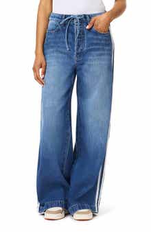 The Baggy High Waist Drawstring Wide Leg Jeans