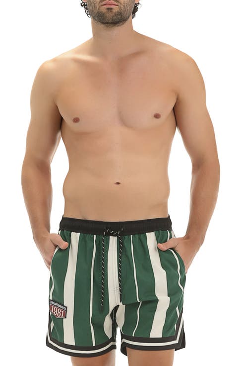 Dan Varsity Swim Trunks
