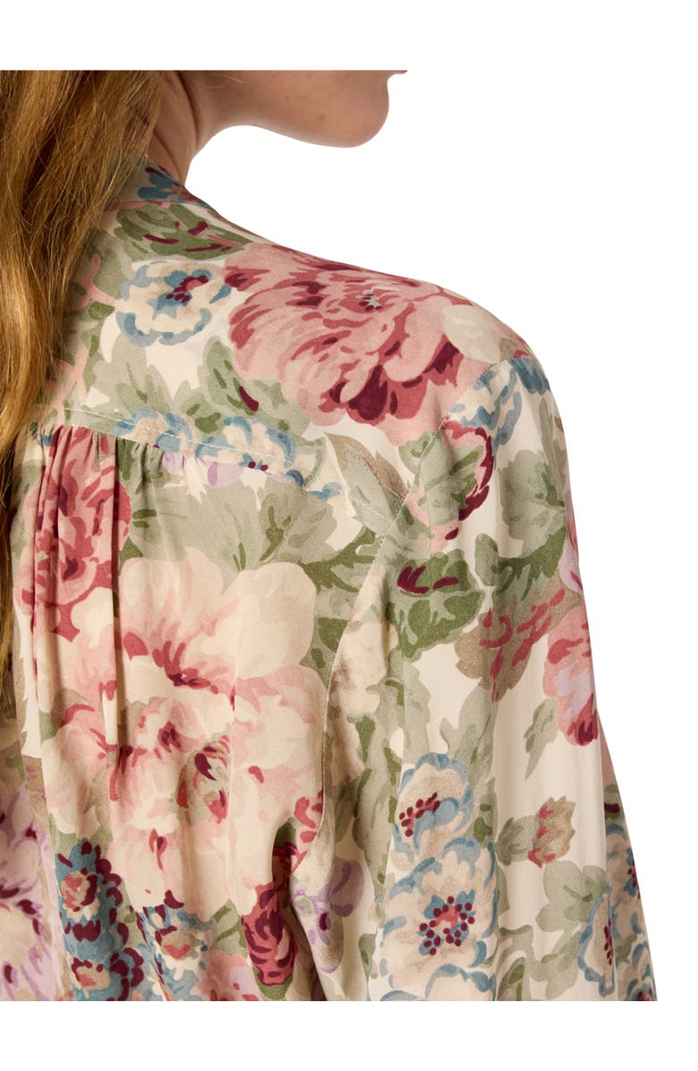 GERARD DAREL Armande Floral Print Blouse, Alternate, color, Natural