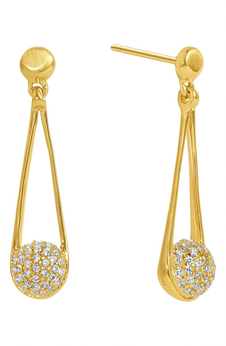 Dean Davidson Mini Ipanema Pavé Drop Earrings, Main, color, Tp 22Kyg