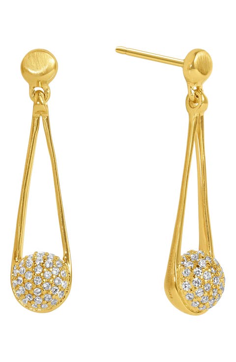 Mini Ipanema Pavé Drop Earrings