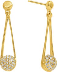 Dean Davidson Mini Ipanema Pavé Drop Earrings