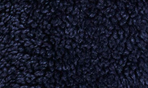 Vineyard Vines Quilted High Pile Fleece Jacket In Blue