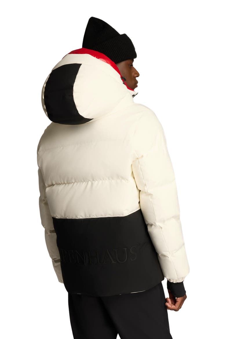Virterre Expedition Puffer with Contrast Double Hood, Alternate, color, Snow-White