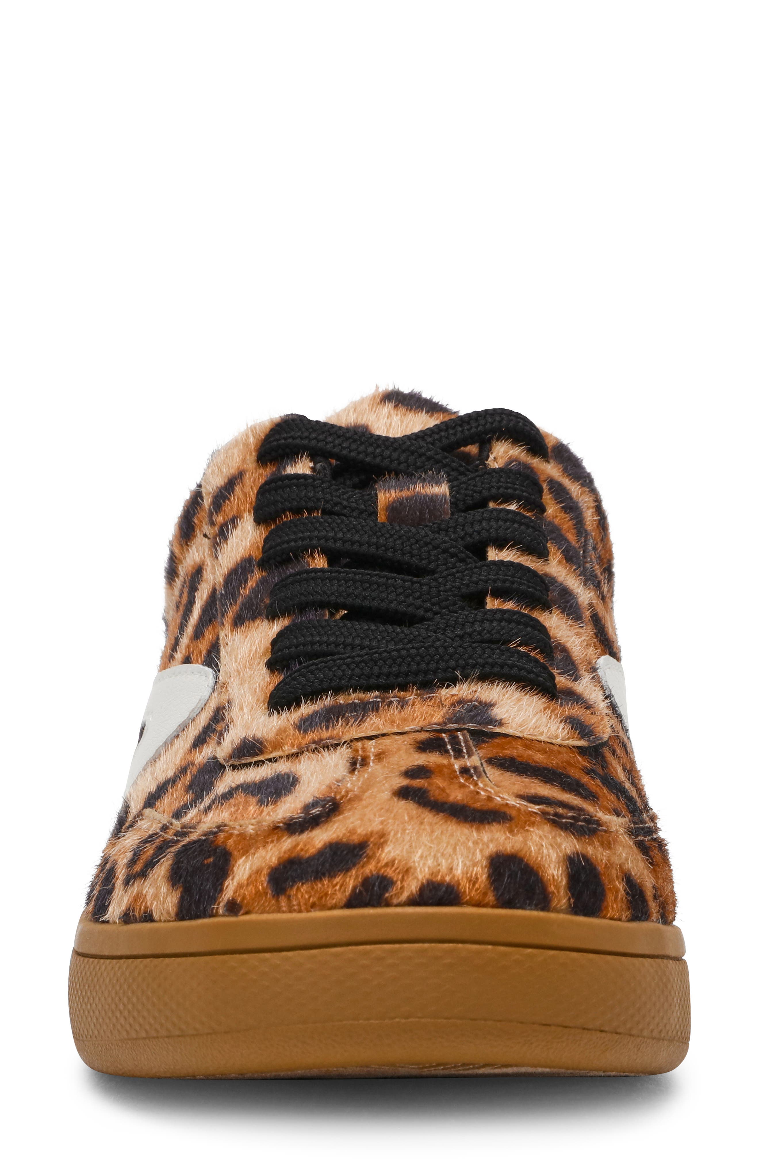 DV by Dolce Vita Voyage A Low Top Sneaker, Alternate, color, Leopard Pony