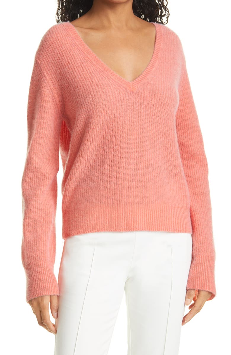 Line Label LINE Nala V-Neck Cashmere Sweater, Main, color,
