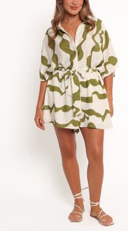 Petal & Pup Sheily Belted Romper