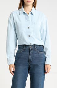 rag & bone Jax Textured Button-Up Shirt