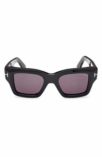 TOM FORD Ilias 50mm Square Sunglasses