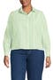  Icy Mint Green Narrow Stripe