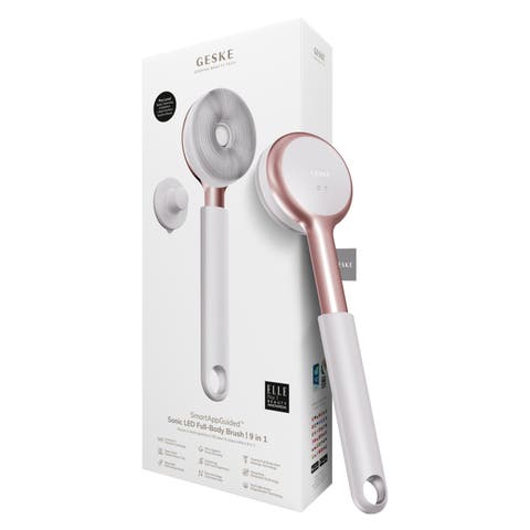 SmartAppGuided Sonic LED Full-Body Brush & Intensive Exfoliator | 9 in 1