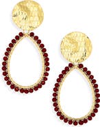Panacea Beaded Teardrop Earrings