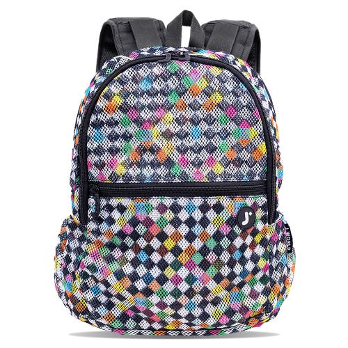 J World Mesh See-through Backpack For School