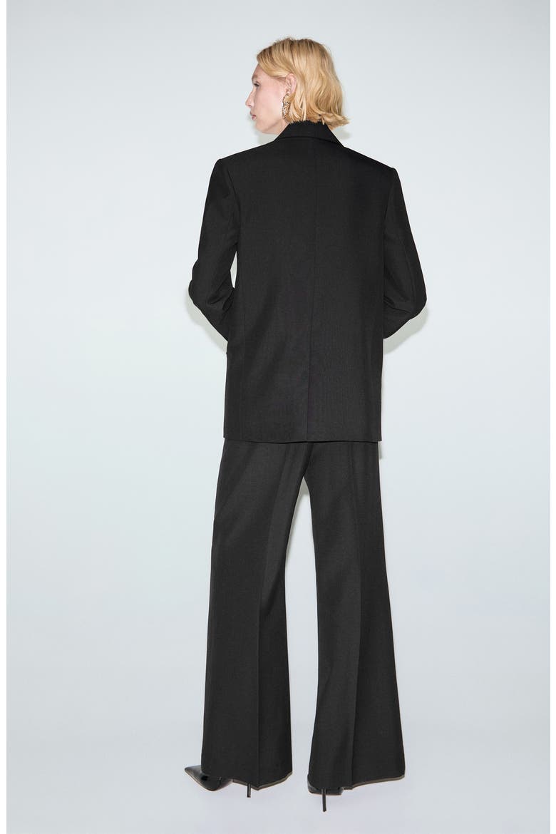 Wide Leg Suit Pants, Alternate, color, BLACK