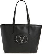Valentino Garavani Nellcôte Leather Shopper