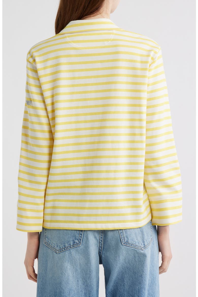 Mariner Stripe Jersey Shirt, Alternate, color, SUNFISH YELLOW/ DECKWASH WHITE