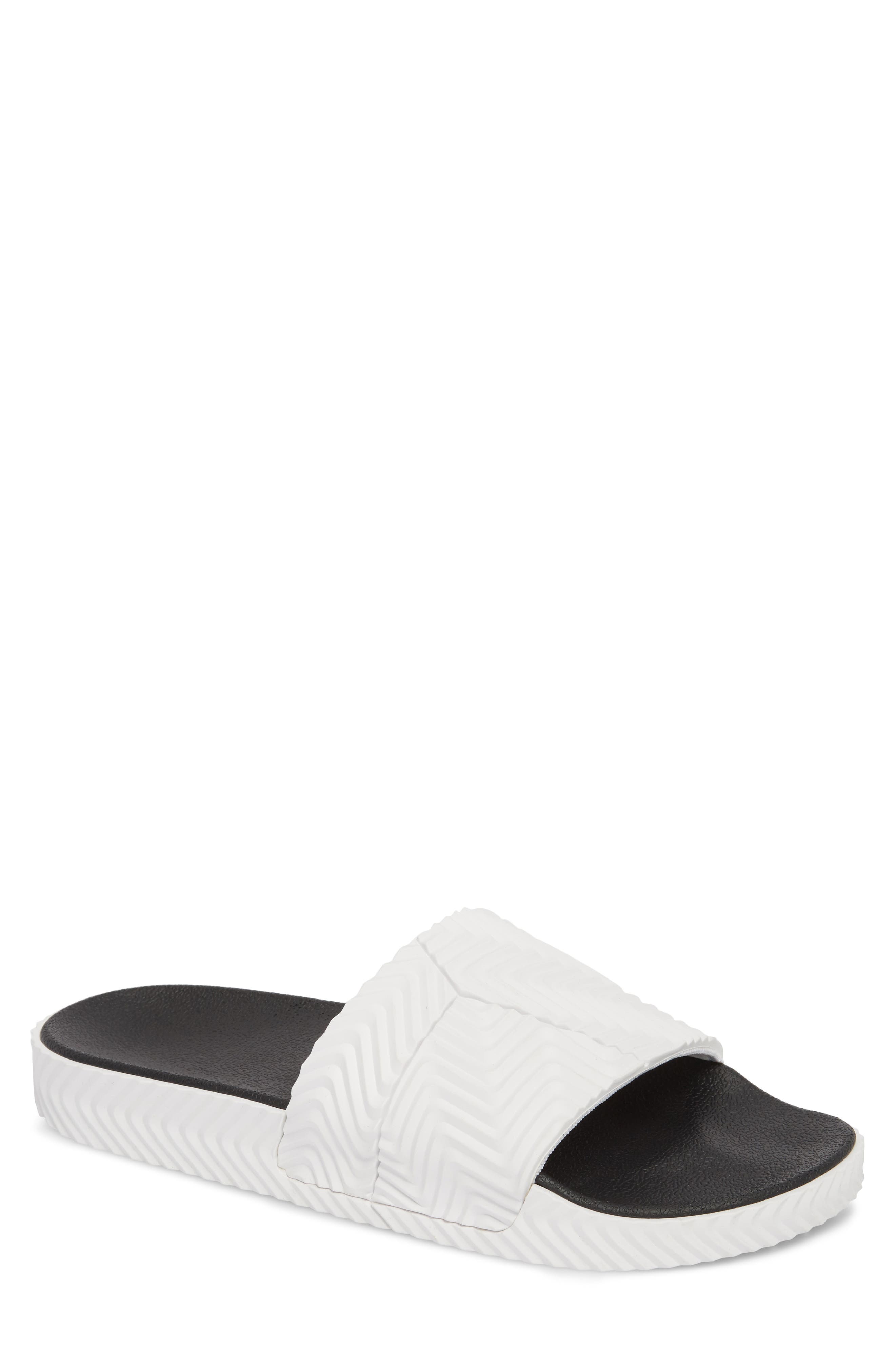 adidas by Alexander Wang Adilette Herringbone Sport Slide, Main, color, 