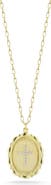 SPHERA MILANO CZ Cross Pendant Necklace