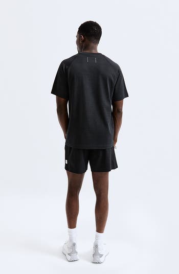【REIGNING CHAMP】Solotex Mesh Tiebreak スタンダード Tシャツ Solotex Mesh Tiebreak Standard T-Shirt | Reigning Champ