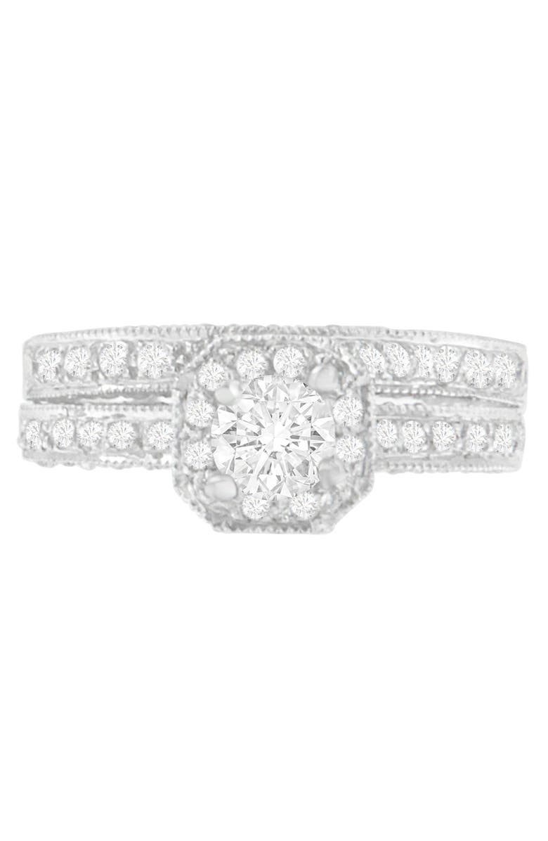 Haus of Brilliance 14K White Gold 1.00 Cttw Round Cut Diamond Ring, Alternate, color, White