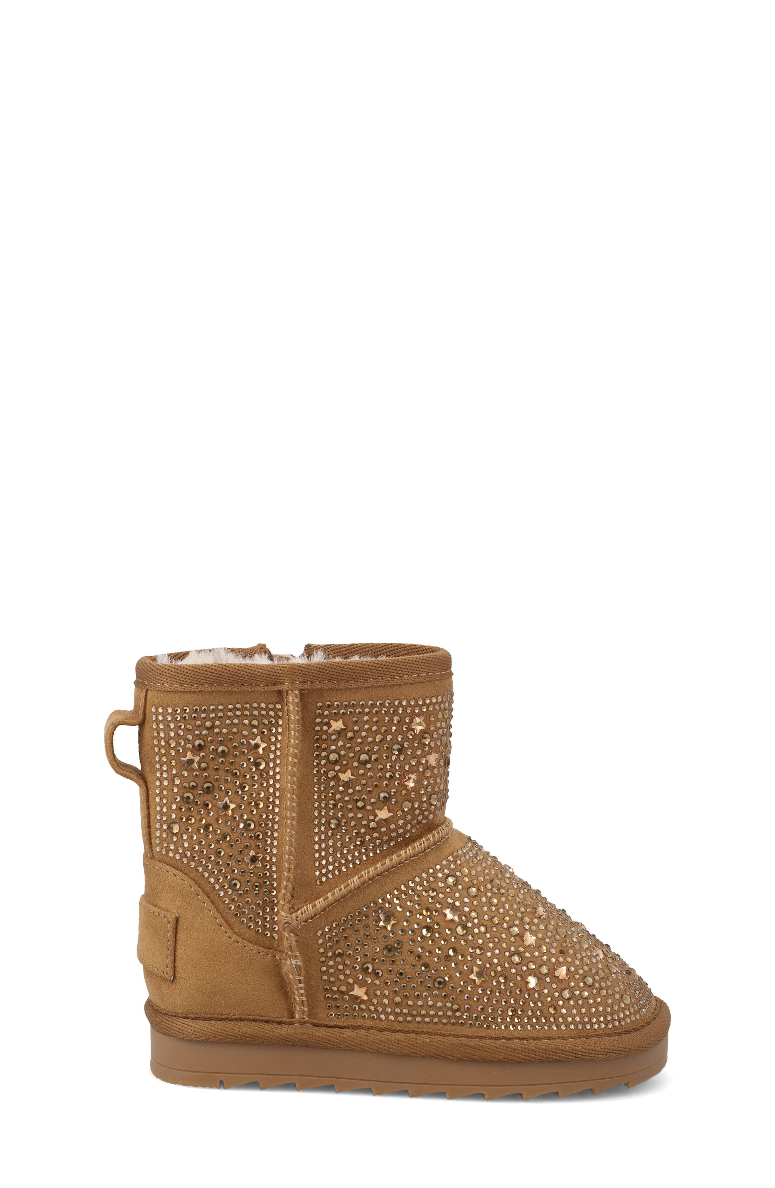 MIA Lil Autymn Faux Shearling Boot, Alternate, color, Chestnut