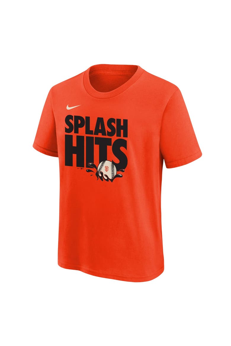 Youth Nike  Orange San Francisco Giants Hometown Collection T-Shirt, Alternate, color, Orange