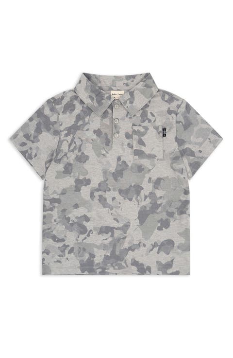Kids' Feel Good Tech Camo Performance Polo (Baby & Toddler)