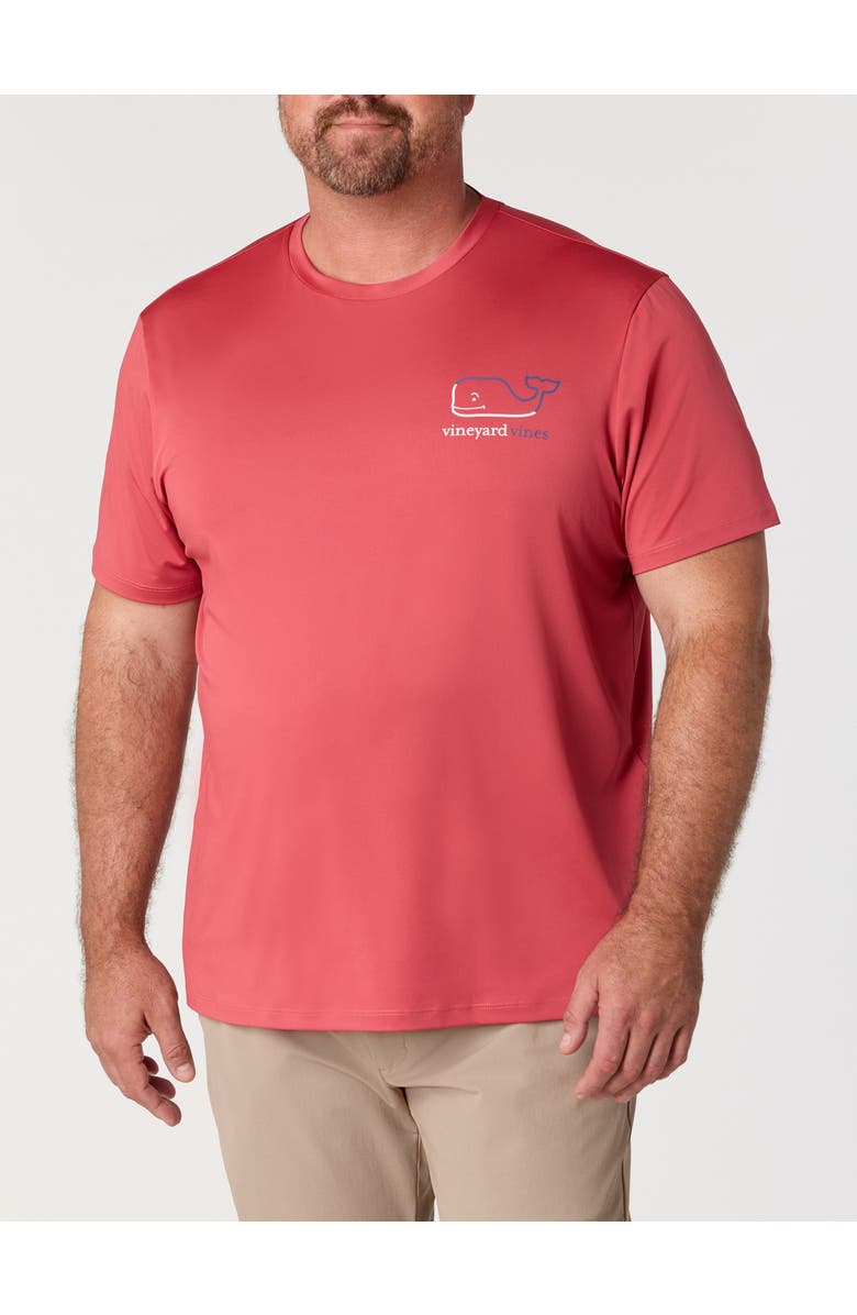 vineyard vines Big & Tall Burgee Whale T-Shirt, Alternate, color, Mariner