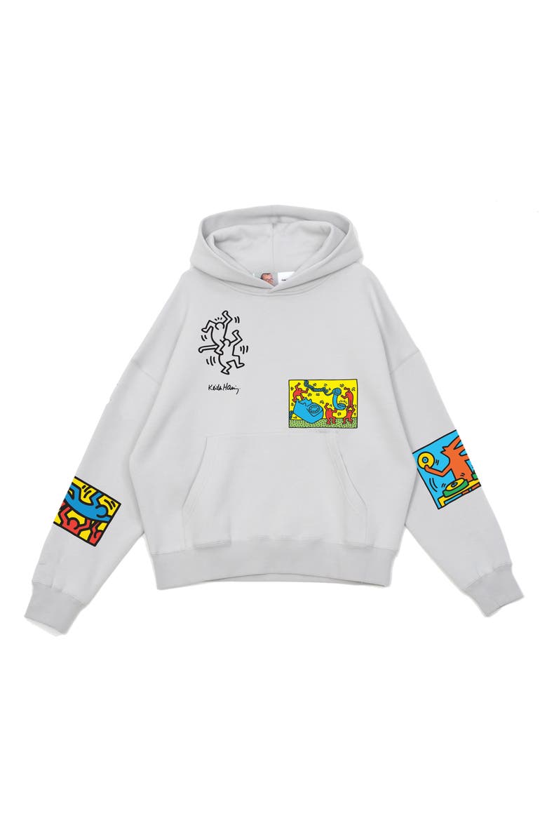 JUNGLES x Keith Haring<sup>™</sup> Liberty Graphic Hoodie, Main, color, 