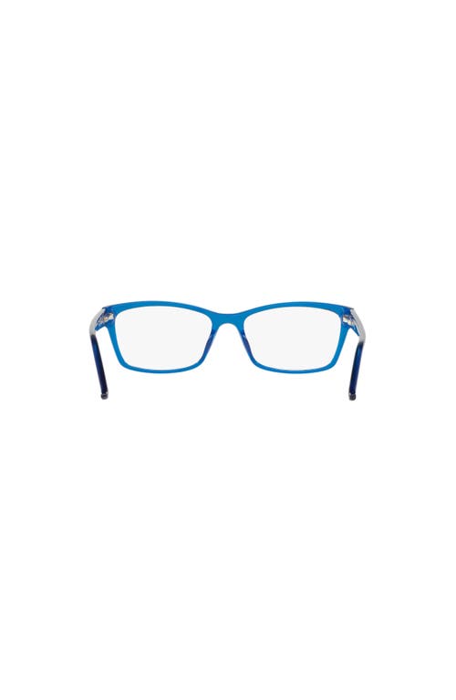 Sferoflex 53mm Square Optical Glasses In Blue
