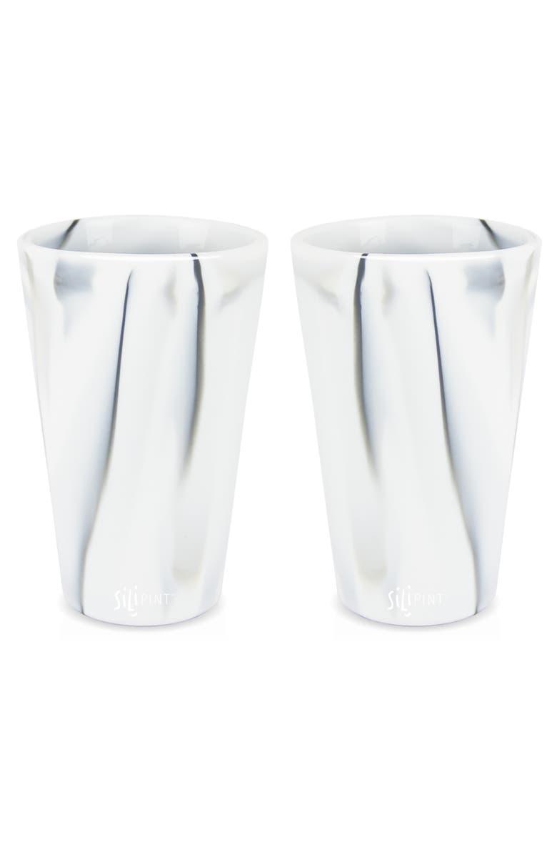 Silipint Silicone Pint Glasses 2 Pack 16oz, Main, color, Multicolored
