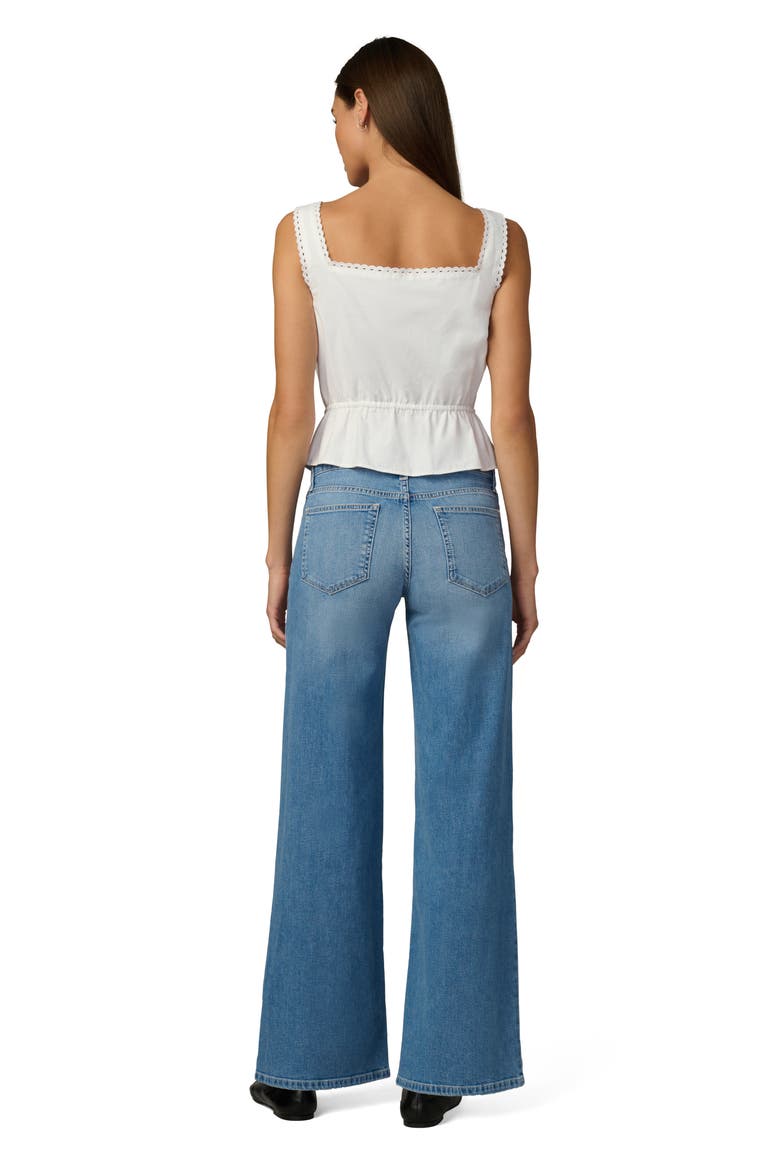 The Lou Lou Mid Rise Wide Leg Jeans, Alternate, color, IMPECCABLE
