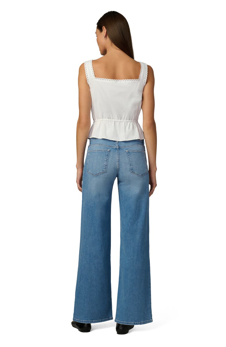 Joe's The Lou Lou Mid Rise Wide Leg Jeans, Alternate, color, Impeccable