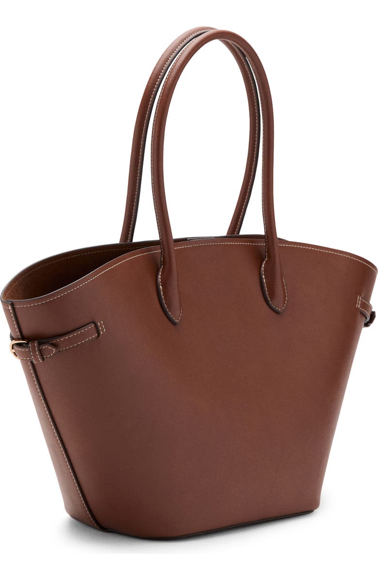 MANGO Shopper Bag with Double Handle, Alternate, color,