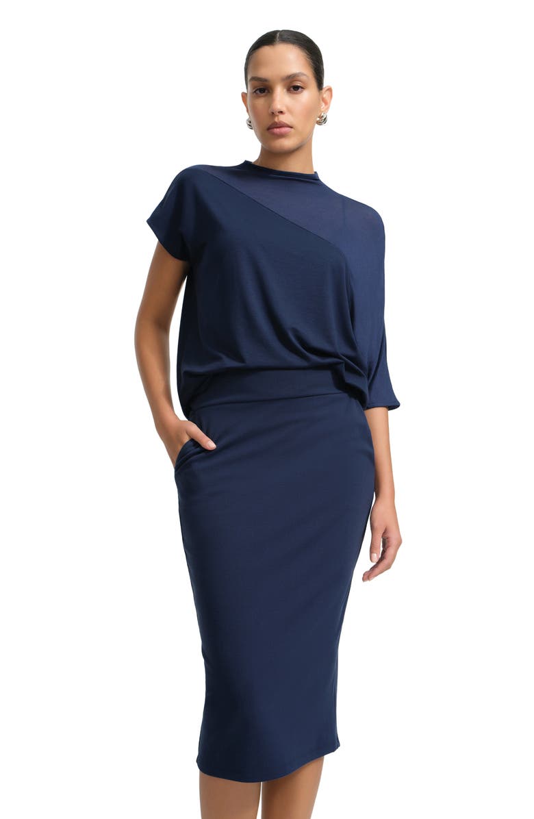 Marcella Vesey Pencil Skirt, Alternate, color, 