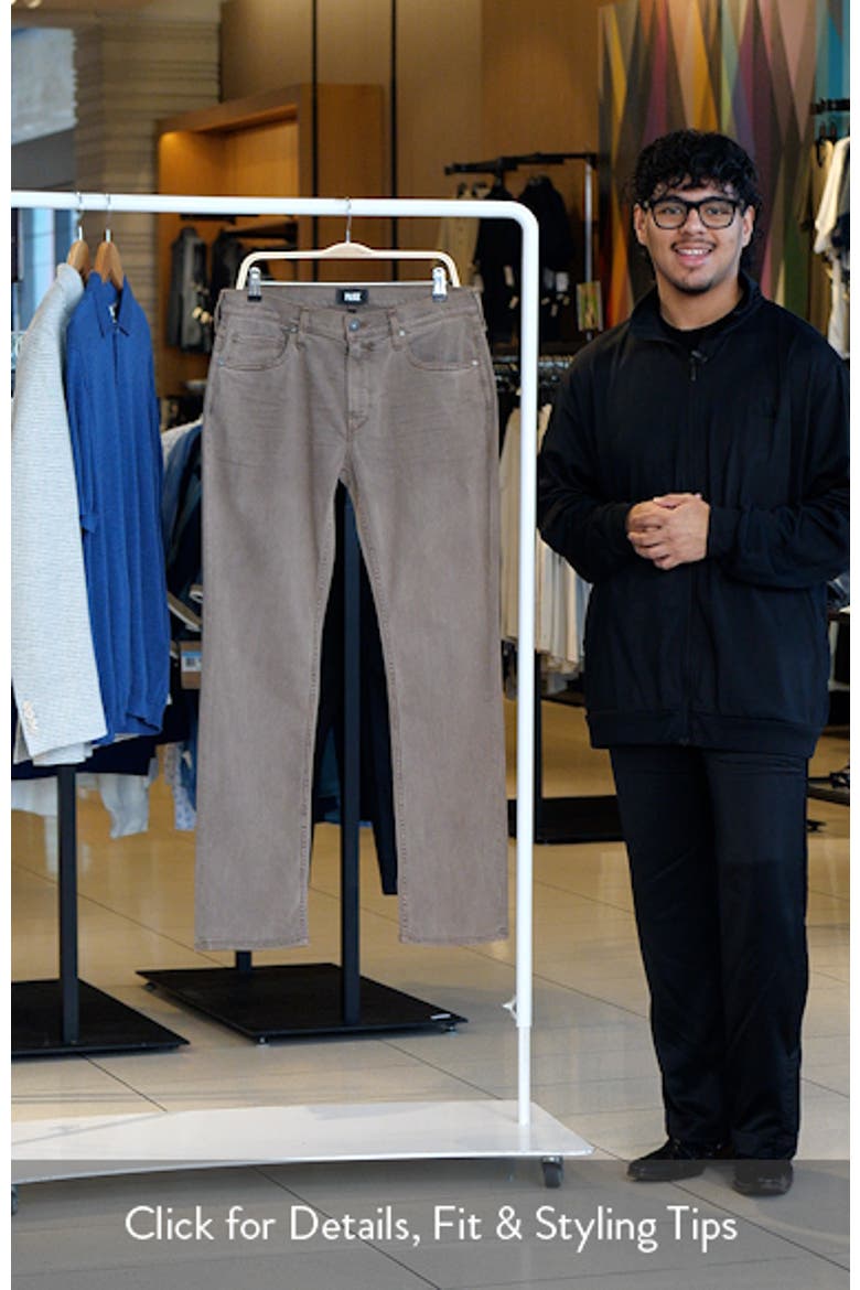 Federal Slim Straight Leg Jeans video