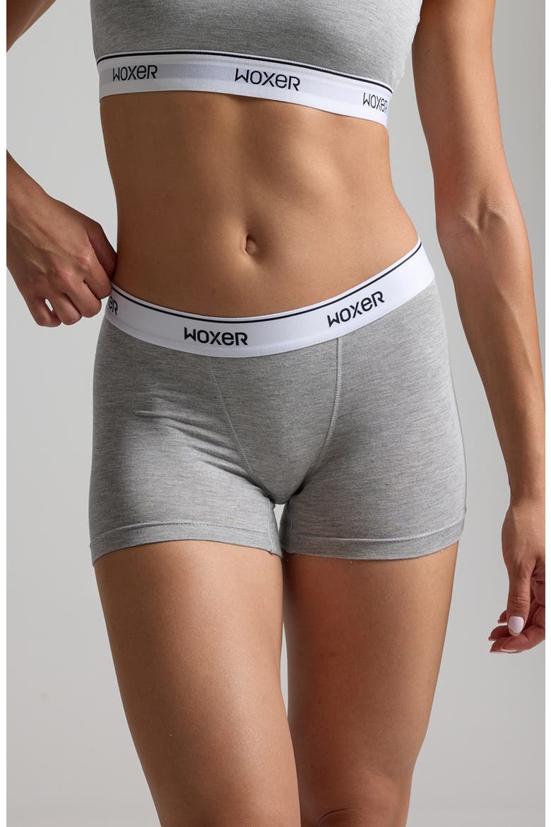 Star Ultra-Soft 3-Inch Boxer Briefs, Main, color, HEATHER GREY