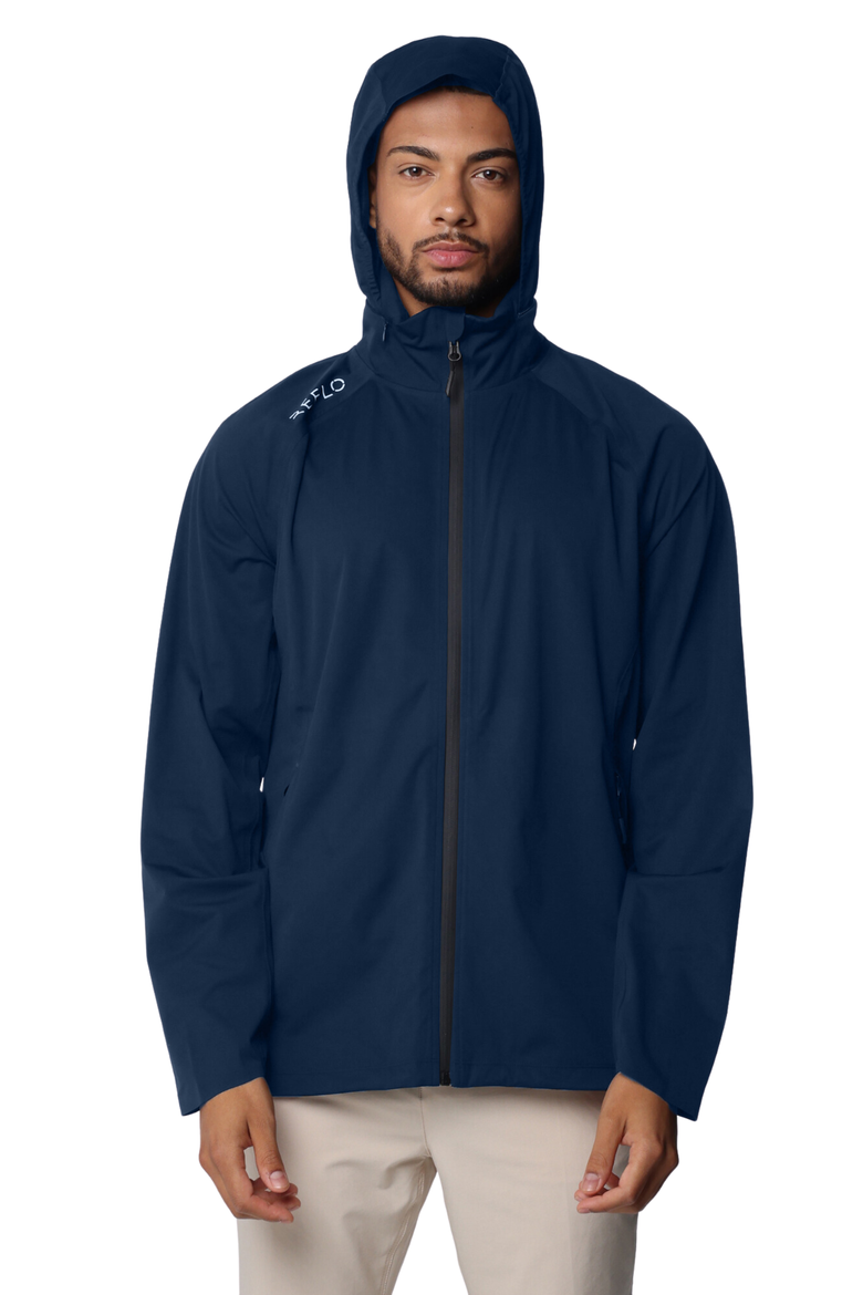 Evelix Waterproof Recyclable Jacket, Alternate, color, True Navy