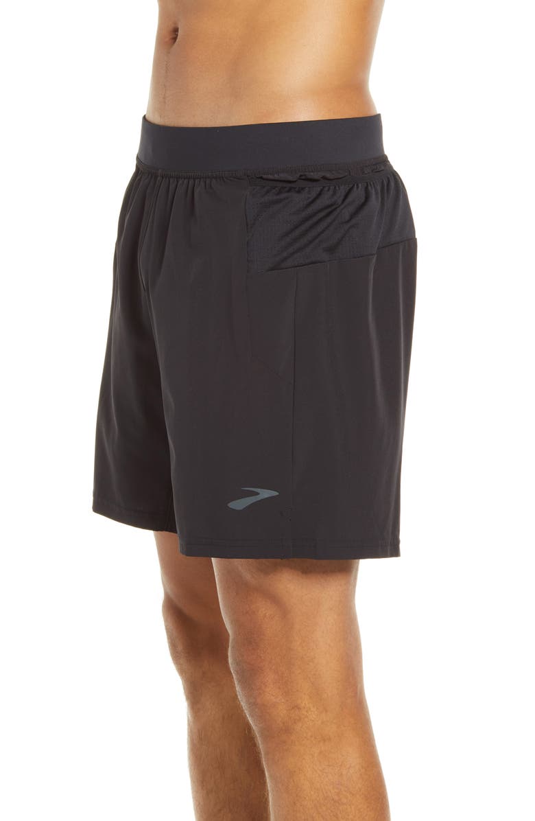 Brooks 7" 2-in-1 Cargo Running Shorts, Alternate, color,