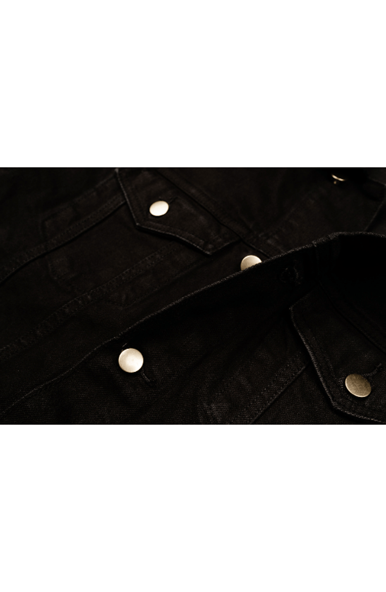 Dapper Boi Black Denim Jacket, Alternate, color, 