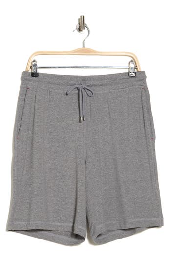 Daniel Buchler Marled Pajama Shorts In Grey