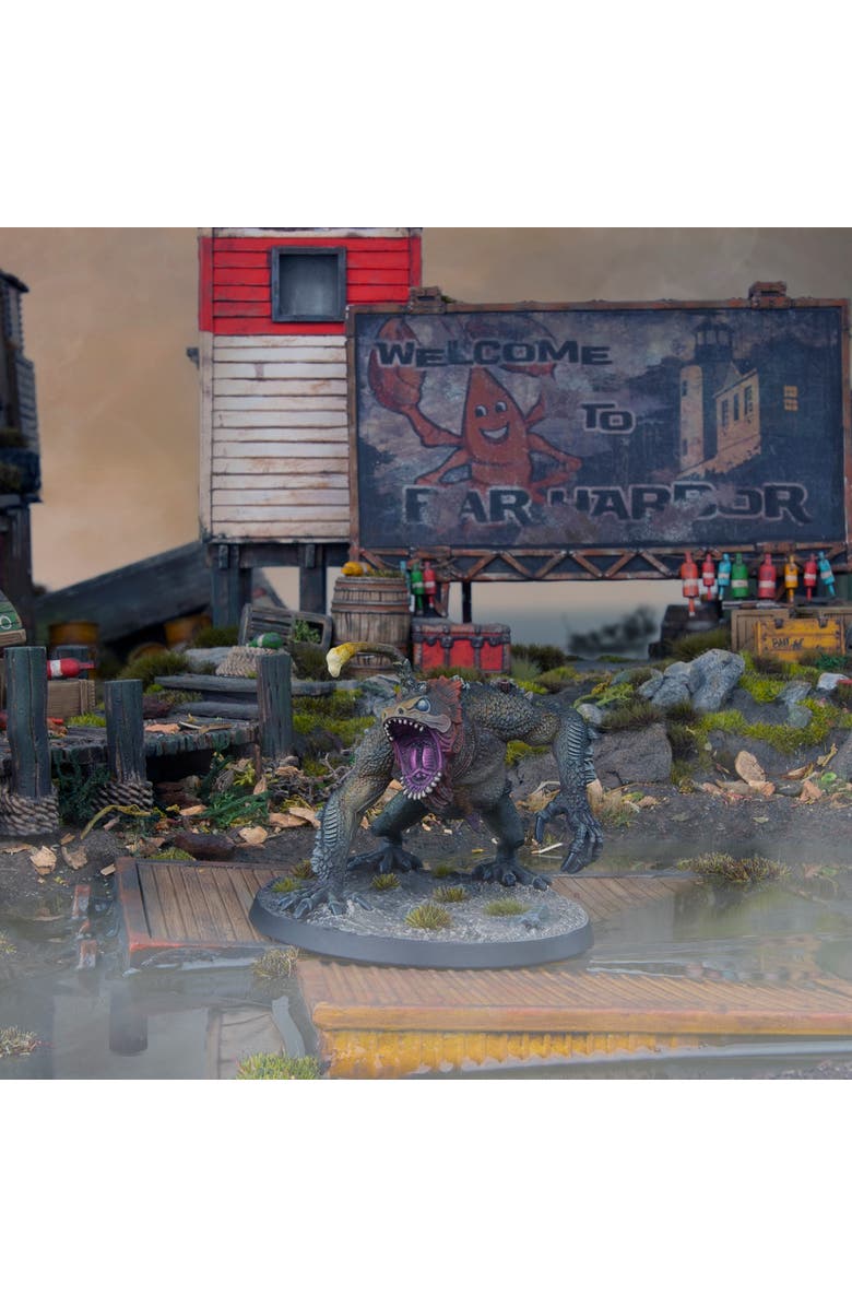 Fallout Miniatures Modiphius Entertainment Fallout Miniatures Creatures - Angler - 32mm Figure, Alternate, color, Multicolored